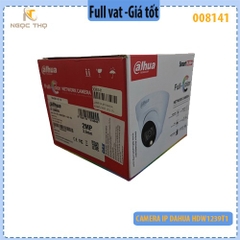 Camera IP Dome Dahua HDW1239T1-LED-S5 2MP – Full Color – POE – Quan Sát Đêm 15m – Mobile App – Hàng Chính Hãng