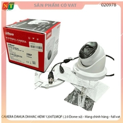 CAMERA DAHUA DH-HAC-HDW 1200TLMQP ( 2.0 Dome sứ) - Hàng chính hãng - full vat