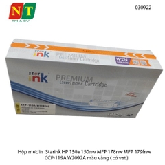 Hộp mực in Starink HP 150a 150nw MFP 178nw MFP 179fnw CCP-119A W2092A màu vàng -full vat