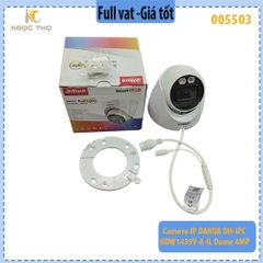 Camera IP Dome Dahua DH-IPC-HDW1439V-A-IL 4MP – Smart Dual Light – Human Detection – Có Mic – POE – IP67 – Mobile App
