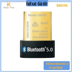 USB Nano Bluetooth 5.0 TP-Link UB500 – Kết Nối Bluetooth Cho PC/Laptop – Công Nghệ BLE Tiết Kiệm Năng Lượng – Chính Hãng