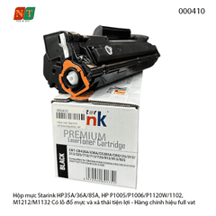 Hộp Mực In StarInk HP CB435A / CB436A / CE285A / Canon CRG-325 – Hộp mực 35A / 85A – Có Lỗ Đổ Mực & Xả Thải – Chính Hiệu
