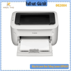 Máy In Laser Đen Trắng Canon LBP6030 – In Nhanh, Tiết Kiệm, Bền Bỉ – Hàng Chính Hãng – Full VAT