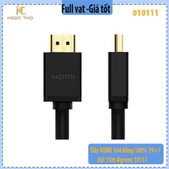 Dây HDMI Ugreen 10111 – dài 15m – hỗ trợ Full HD 1080p, 2K, 4K, 3D – chính hãng – full VAT