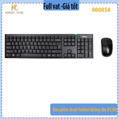 Combo Fuhlen A120G – Bàn phím + Chuột không dây 2.4GHz – Chuột 1000 DPI, phạm vi 10m – Chính hãng – Full VAT