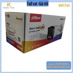 Camera IP Dahua DH-IPC-HFW1239TL1-A-IL 2MP – Có Mic – H.265+ – POE – Smart Dual Light – IP67 – Hàng Chính Hãng