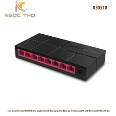 Chia mạng Mercusys MS108G – Switch 8 Cổng Gigabit 10/100/1000Mbps – Vỏ Nhựa – Nhỏ Gọn – Hàng Chính Hãng