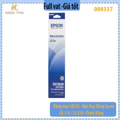 Combo 10 Băng Mực Epson LQ310 / LX-310 – Mực Ruy Băng Máy In Kim - Chính Hãng - Full VAT