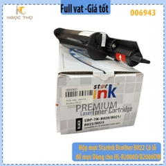 Hộp mực Starink Brother B022 – Có lỗ đổ mực – Dùng cho HL-B2000D/B2080DW… – Full VAT