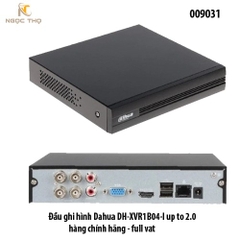 Đầu ghi hình Dahua DH-XVR1B04-I-VN – 4 Kênh – Smart H.265+ – Two-Way Talk – Plug & Play – Hàng Chính Hãng – Full VAT