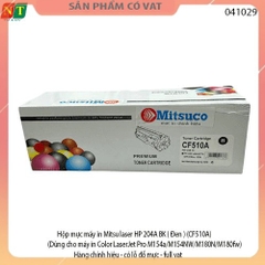 Hộp mực máy in Mitsu laser HP 204A BK ( Đen ) (CF510A) (Dùng cho máy in Color LaserJet Pro M154a/M154NW/M180N/M180fw)- H