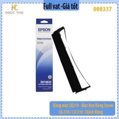 Combo 10 Băng Mực Epson LQ310 / LX-310 – Mực Ruy Băng Máy In Kim - Chính Hãng - Full VAT