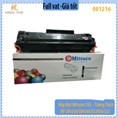 Hộp Mực Mitsuco 35A – Tương Thích HP CB435A/CB436A/CE285A/325 – Dùng Cho HP P1005/P1006/P1102/M1212/M1132 – Có Lỗ Đổ Mực