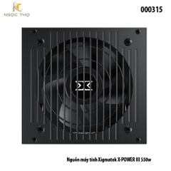 Nguồn Máy Tính Xigmatek X-POWER III 550W – PSU X-550 (EN45983) – Hiệu Suất 85% – Hàng Chính Hãng – Full VAT