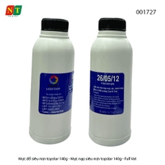 Combo 10 lọ Mực đổ siêu mịn Topstar 140g – In đậm, sắc nét  – Tặng kèm 01 nắp đổ mực – Hàng chính hiệu – Full VAT