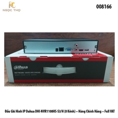 Đầu Ghi Hình IP Dahua DHI-NVR1108HS-S3/H / 1108HS - (8 Kênh) – Chính Hãng – Full VAT