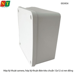 Hộp Kỹ Thuật Camera / Hộp Kỹ Thuật Điện 12x12x5 – Hộp Box Bảo Vệ Nguồn Ngoài Trời – Nhựa ABS Chống Mưa, Bền Bỉ