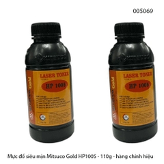 Mực đổ siêu mịn Mitsuco Gold HP1005 – Chai 110g – Dùng cho HP & Canon – Hàng chính hiệu – Full VAT