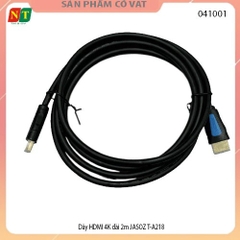 Dây HDMI 4K dài 2m JASOZ T-A218 - Hàng chính hiệu - full vat