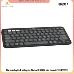 Bàn phím Logitech không dây Bluetooth K380S, màu than chì (920-011753)