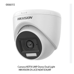 Camera Hikvision DS-2CE76D0T-EXLMF – Dome HDTVI 2MP – Smart Hybrid Light – Vỏ kim loại – IR 20m – Chính hãng – Full VAT