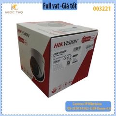 Camera IP Dome 4MP HIKVISION DS-2CD1343G2-LIUF – Hồng ngoại 30m, Tích hợp Mic, IP67, PoE – Chính hãng – Full VAT