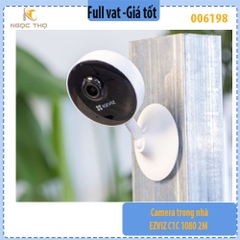Camera Wifi Trong Nhà EZVIZ C1C 1080P – 2MP, H.265, Đàm Thoại 2 Chiều, Hồng Ngoại Ban Đêm – Chính Hãng, Full VAT