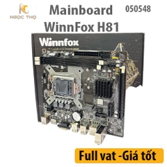 Mainboard WinnFox H81 DDR3 LGA 1150  - Bo mạch chủ WinnFox H81 -  Chính Hãng – Bảo hành 36 tháng – Full VAT