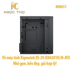 Vỏ Case Xigmatek XS-29 (XS29 EN42010) – Micro-ATX/ITX – Nhỏ gọn, bền đẹp – Chính hãng, Full VAT
