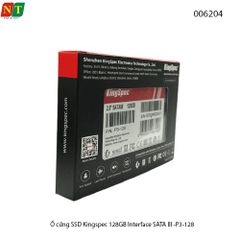 Ổ Cứng SSD Kingspec 128GB SATA III – Đọc ~500MB/s – Chính hãng – Full VAT