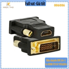 Đầu Chuyển Đổi DVI (24+1) Dương → HDMI Âm Veggieg V-S107 – Hàng chính hãng – Full VAT