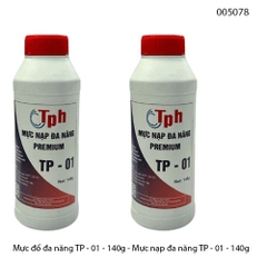 Combo 10 lọ Mực đổ đa năng TP-01 – 140g/lọ – Dùng cho nhiều dòng HP/Canon – Hàng mới – Full VAT