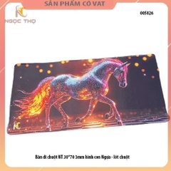 Bàn di chuột NT 30*70 3mm hình con Ngựa - lót chuột
