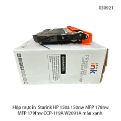 Hộp mực in Starink dùng cho máy in HP 150a 150nw MFP 178nw 179fnw W2091A 119A màu xanh Cyan – chính hiệu – full VAT