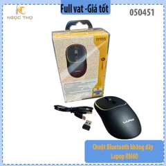 Chuột Bluetooth không dây Lapop RM60 – Đa thiết bị, chính hiệu, bảo hành 24 tháng, full VAT