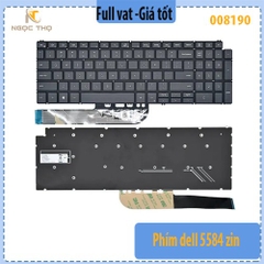 Bàn phím laptop Dell Inspiron 5584 5590 5593 5594 5598 3505 – Hàng zin – Full phím số - full vat