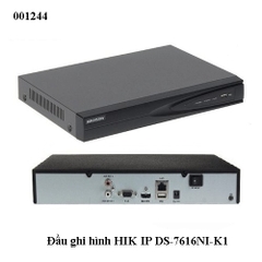 Đầu Ghi Camera IP Hikvision DS-7616NXI-K1 – 16 Kênh – Hỗ Trợ 1 Ổ Cứng 10TB – AI Thông Minh – Chính Hãng – Full VAT