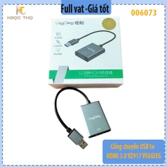 Cổng chuyển USB to HDMI 3.0 VZ917 VEGGIEG - hàng chính hãng - full vat