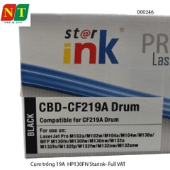 Cụm Trống Starink HP CF219A (Drum 19A) Có Chip – Dùng Cho HP M102/M130 Series & Canon LBP112/113 – Chính Hiệu – Full VAT