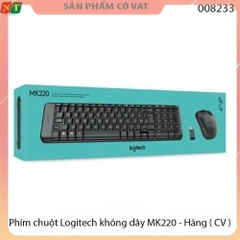 Phím chuột Logitech không dây MK220 - Hàng chính hãng - full vat
