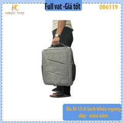 Ba lô laptop 15.6" – Hàng dày, màu đen – Zin – Full VAT