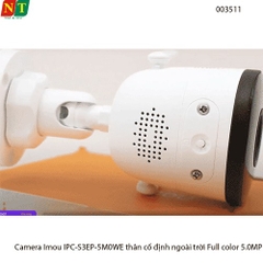 Camera WiFi Ngoài Trời iMOU IPC-S3EP-5M0WE (Bullet 3 5MP) – Full Color – Đàm Thoại 2 Chiều - hàng chính hãng - full vat