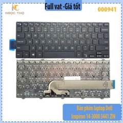 Bàn phím laptop Dell 3441 3442 3443 3451 3458 3459 3467 3468 5442 5443 7447 – Hàng zin – Không đèn - full vat