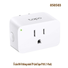 Ổ Cắm Wi-Fi Thông Minh TP-Link Tapo P105 (1-Pack) - Mini – Điều khiển qua app / giọng nói – Away Mode – Chính hãng