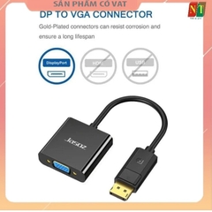 Dây chuyển đổi có chíp sét Displayport to VGA màu đen dài 25cm JASOZ T-G107