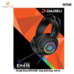 Tai Nghe Gaming DareU EH416 RGB – Giả Lập 7.1 – USB – Hàng Chính Hãng – Full VAT
