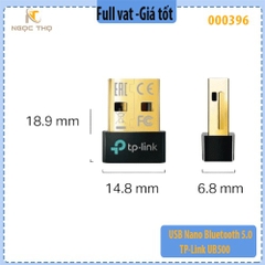 USB Nano Bluetooth 5.0 TP-Link UB500 – Kết Nối Bluetooth Cho PC/Laptop – Công Nghệ BLE Tiết Kiệm Năng Lượng – Chính Hãng