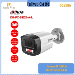 Camera IP DAHUA DH-IPC-B1E29-A-IL – 2MP – POE Smart Dual Light – Có Mic – Hồng ngoại 30m – PoE – IP67 – Giá tốt