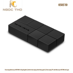 Chia mạng Mercusys MS108G – Switch 8 Cổng Gigabit 10/100/1000Mbps – Vỏ Nhựa – Nhỏ Gọn – Hàng Chính Hãng