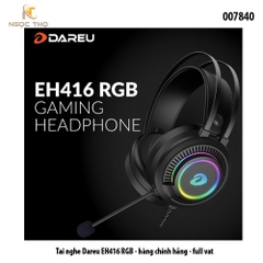 Tai Nghe Gaming DareU EH416 RGB – Giả Lập 7.1 – USB – Hàng Chính Hãng – Full VAT
